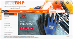 Desktop Screenshot of eurobhp.com